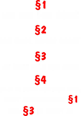 Ich bin der Boss