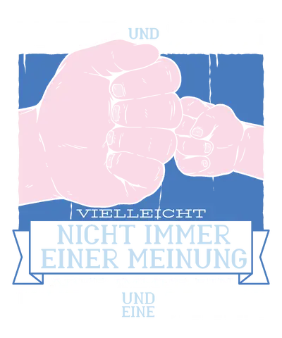 Vater Sohn ein Herz und eine Seele