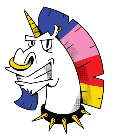 Punk Einhorn