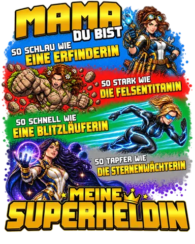 Mama Du bist meine Superheldin