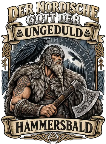 Der nordische Gott der Ungeduld - Hammersbald