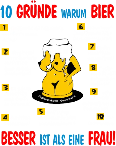10 Gründe warum Bier besser als eine Frau ist