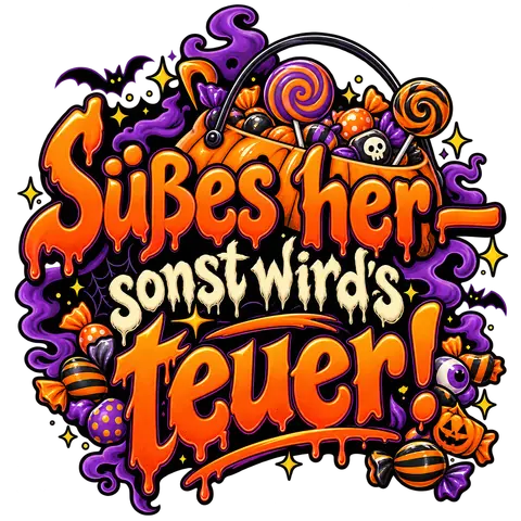 Süßes her sonst wird es teuer