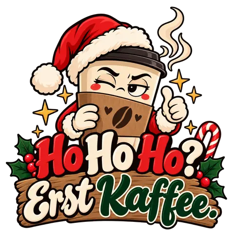 Ho Ho Ho erst Kaffee