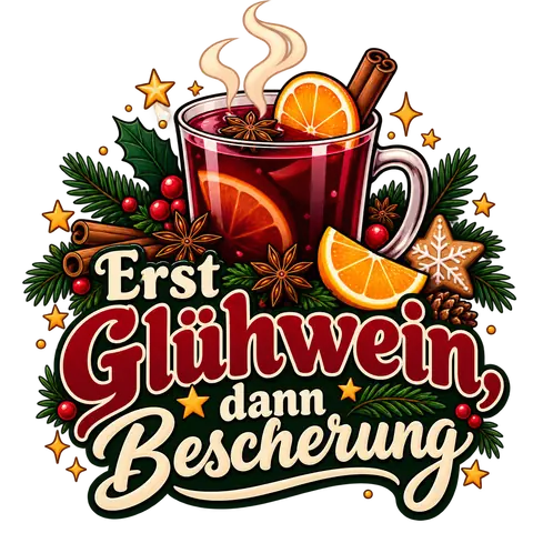 Erst Glühwein dann Bescherung