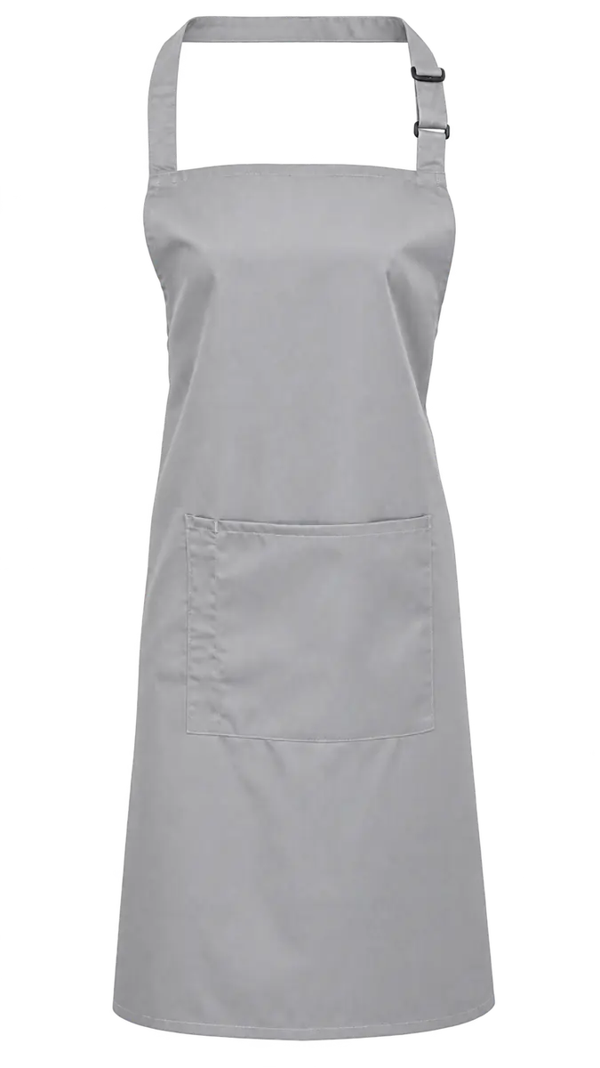 Latzschürze mit Bauchtasche